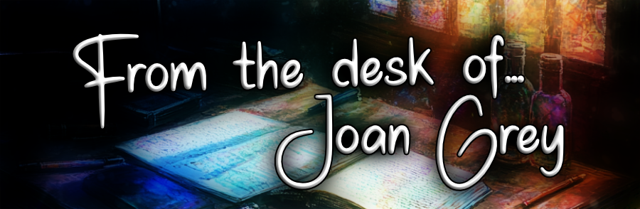 from desk Joan Grey